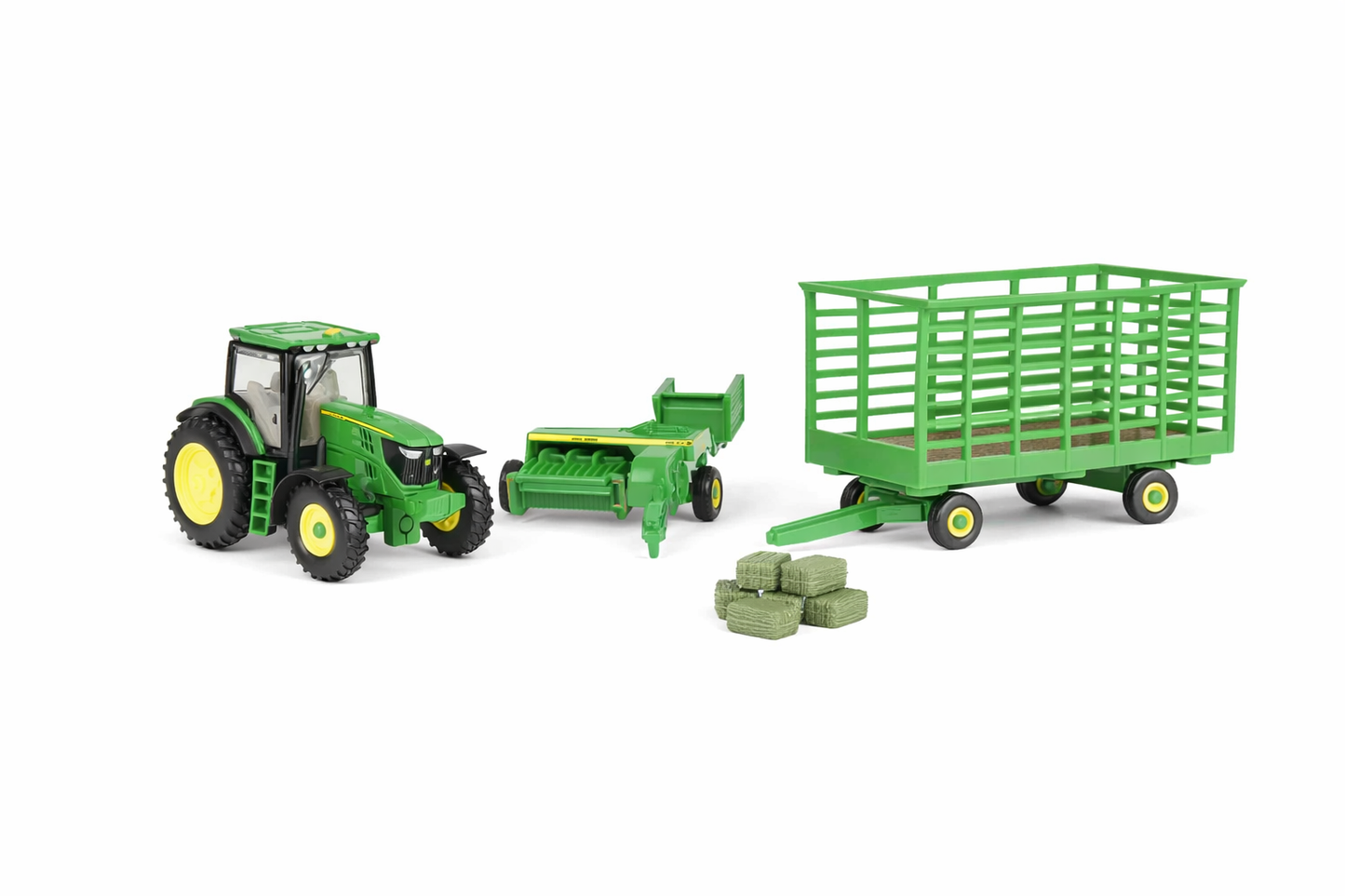 1/64 John Deere 6210R Haying Set