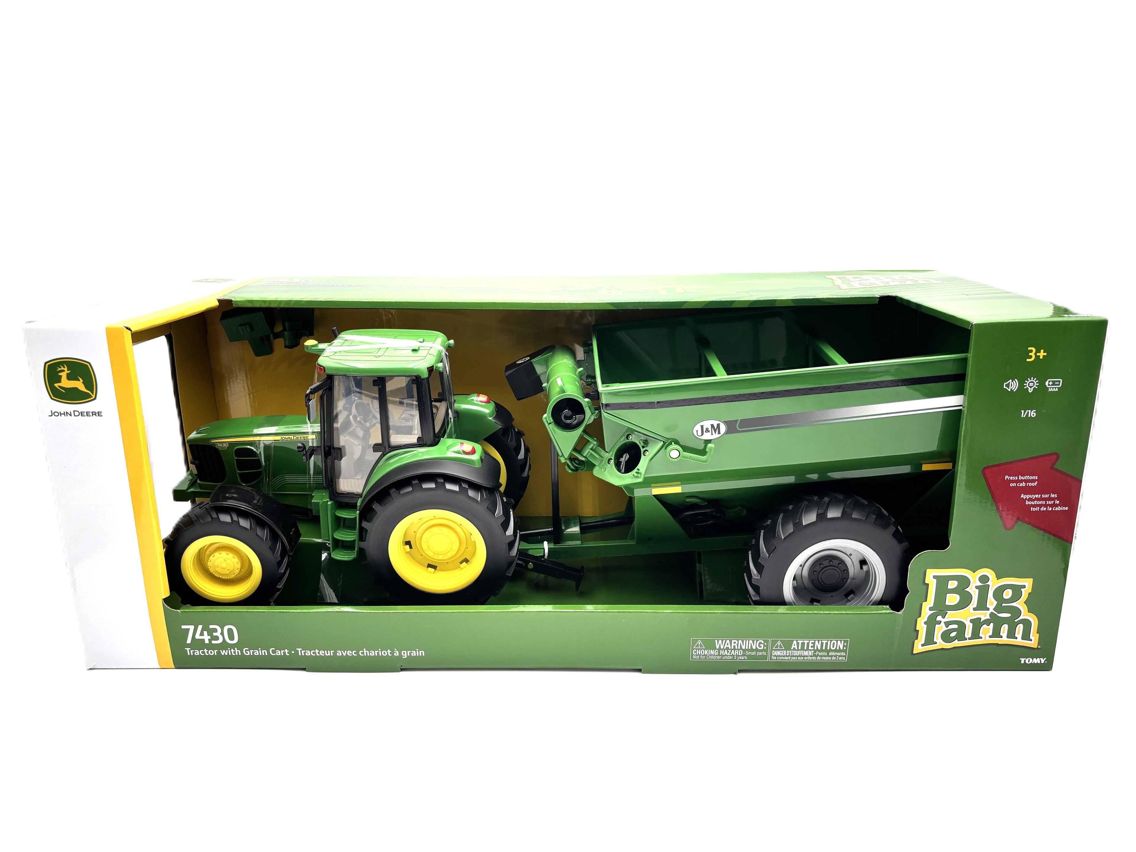 1/16 John Deere 7430 with Grain Cart