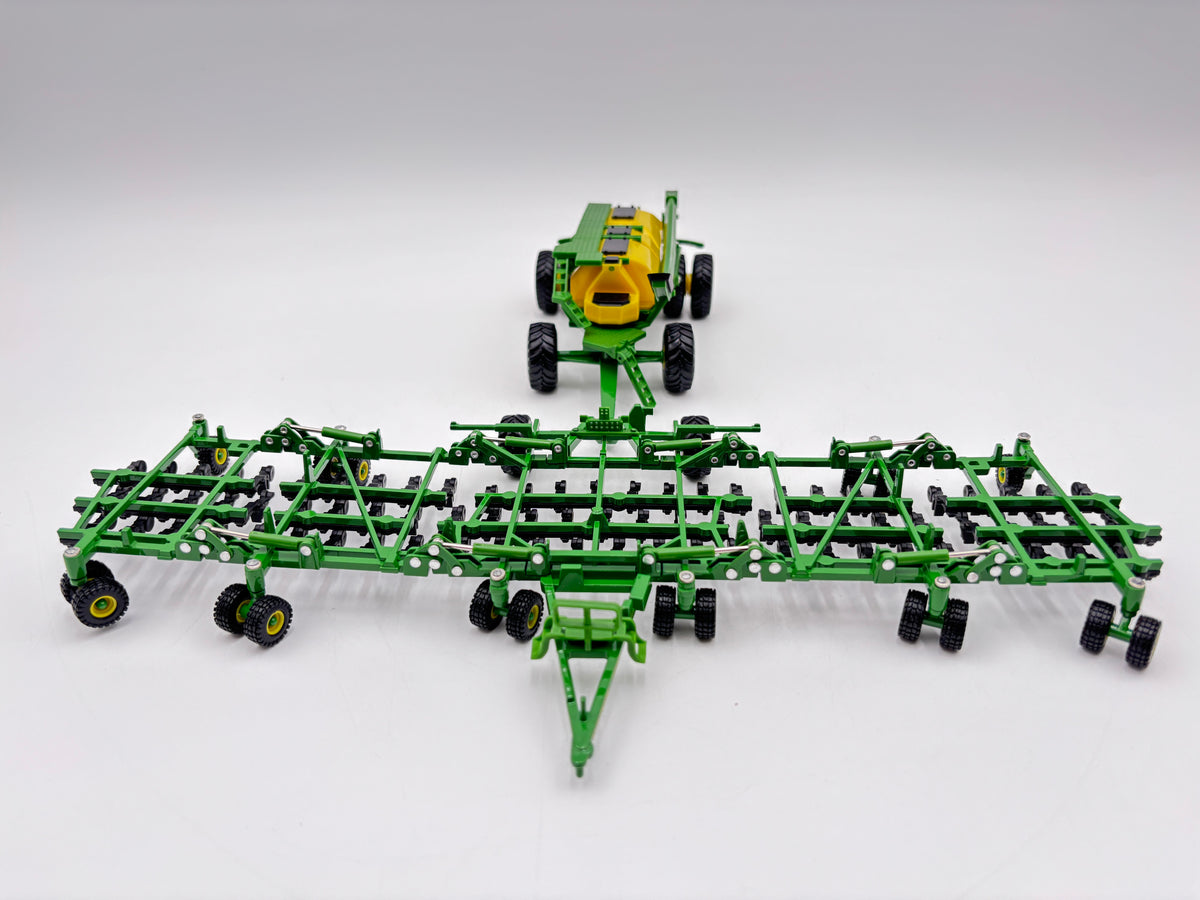 1/64 John Deere C850T  w/P680 Drill Air Seeder Set