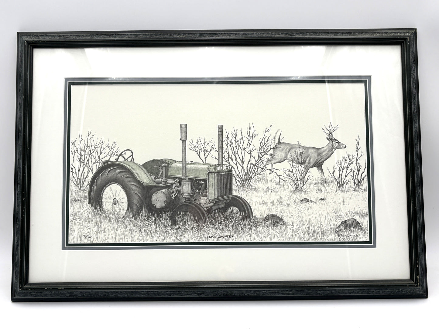 John Deere Moded D - Bernie Brown Print #1