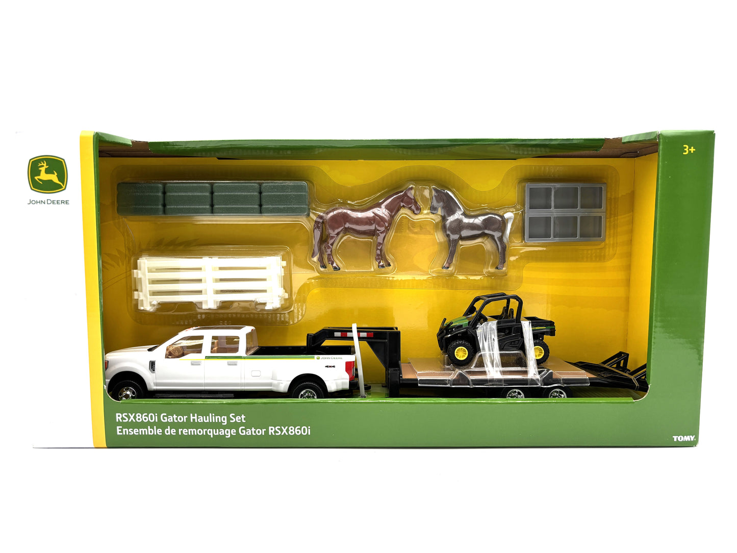 1/32 John Deere RSX860i Gator Hauling Set