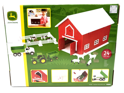 1/64 John Deere Red Barn Play Set