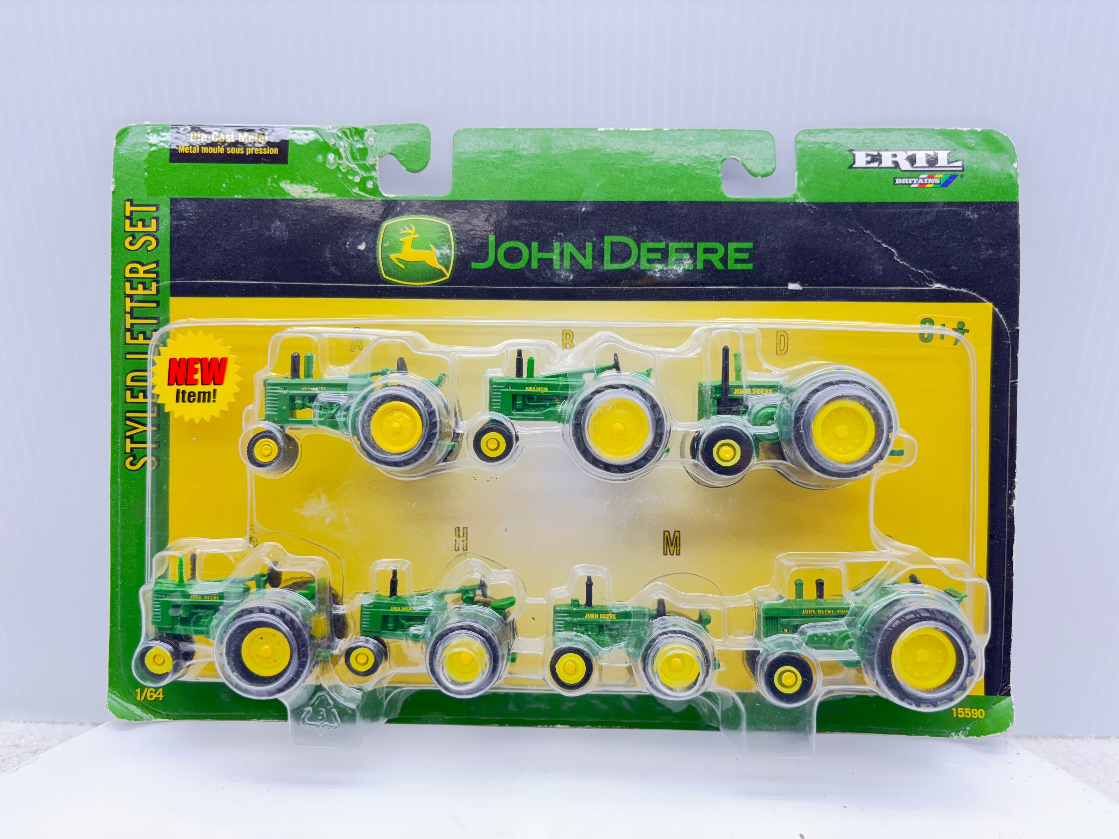 1/64 John Deere Styled Letter Set