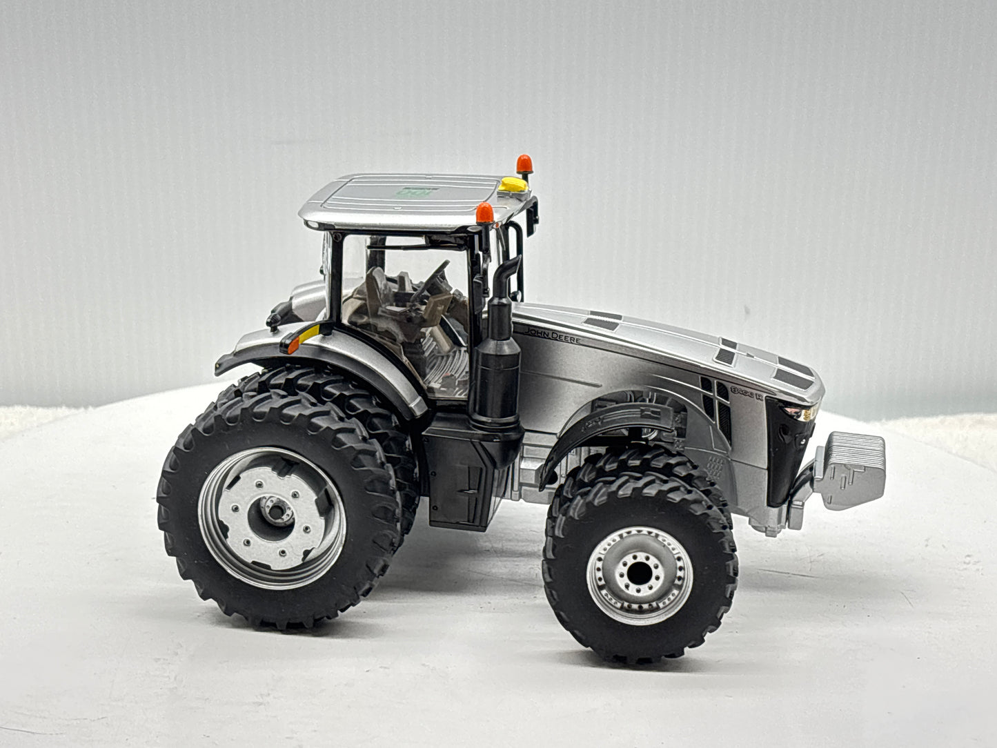 1/32 John Deere 8400R 100 Year Silver