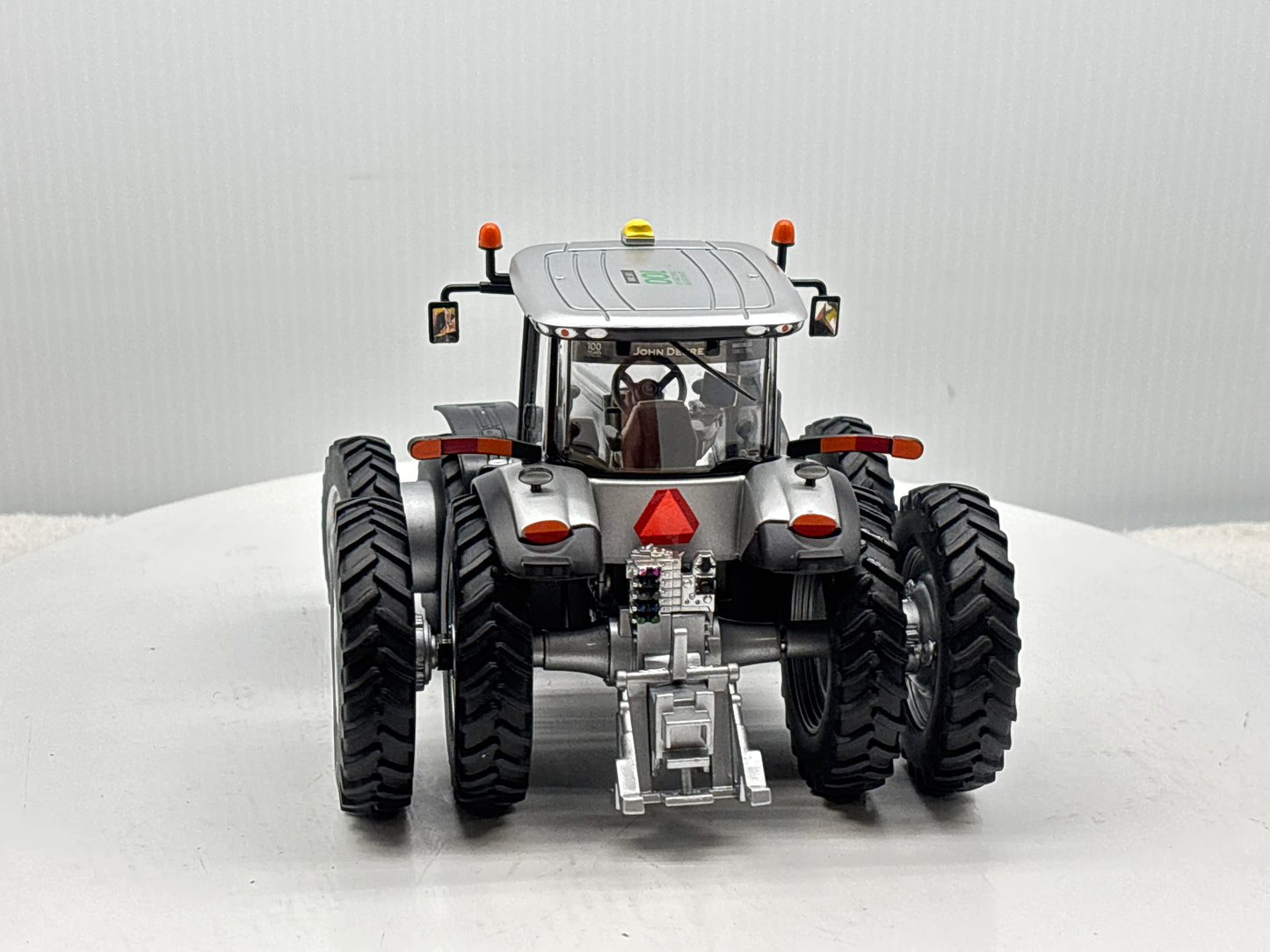 1/32 John Deere 8400R 100 Year Silver