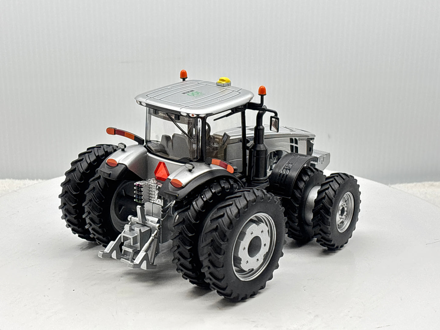 1/32 John Deere 8400R 100 Year Silver