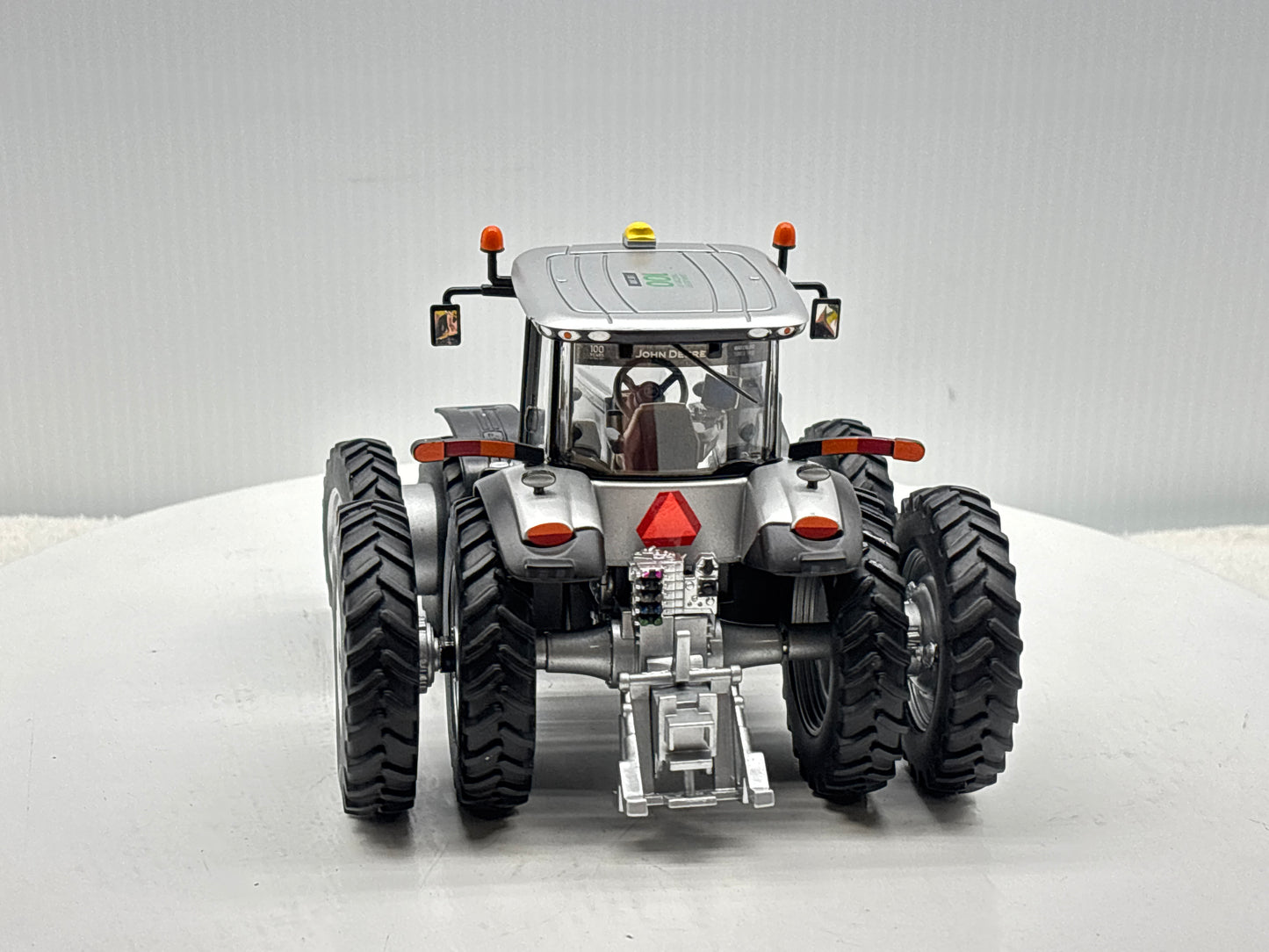 1/32 John Deere 8400R 100 Year Silver