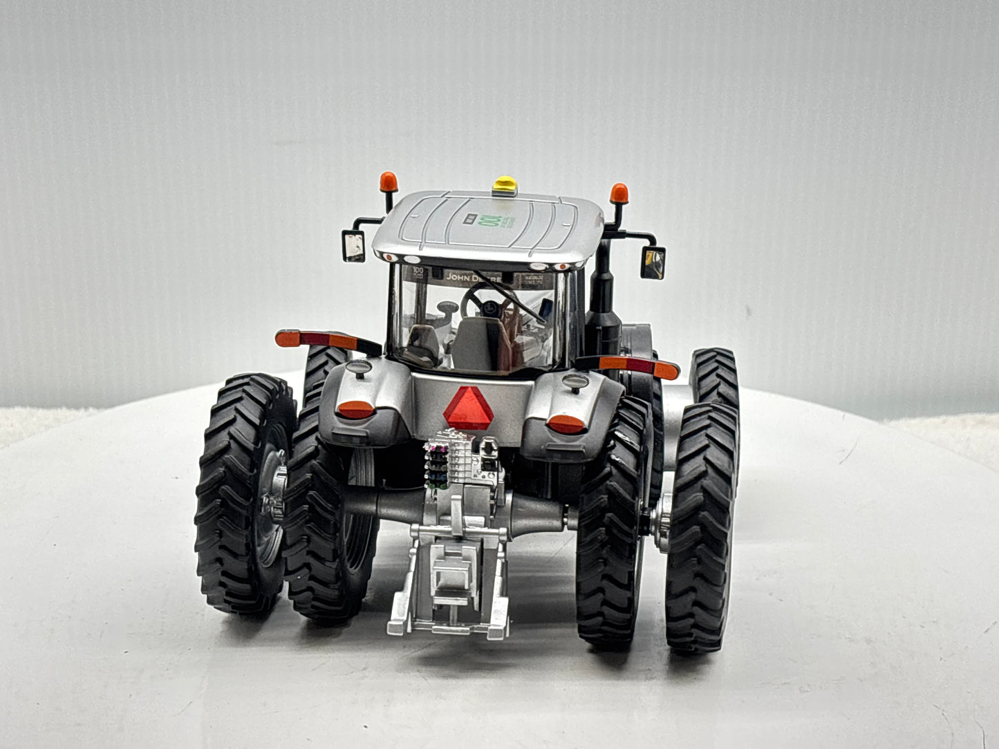 1/32 John Deere 8400R 100 Year Silver