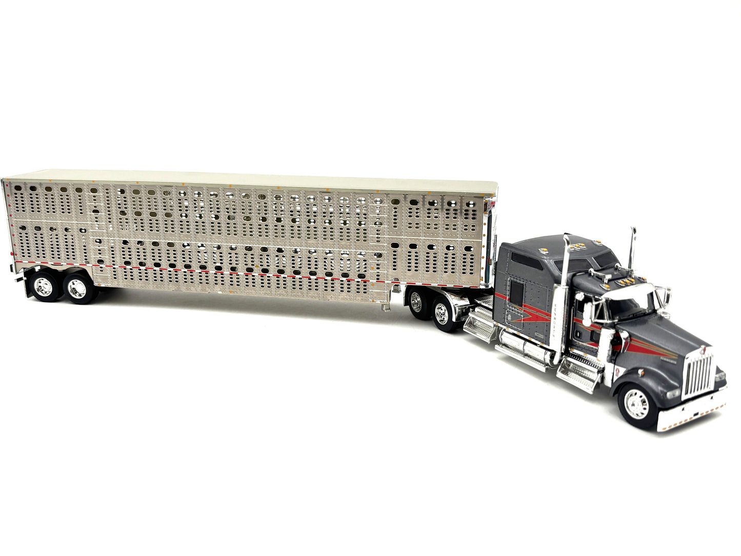 1/64 Kenworth W900L with Wilson Tandem