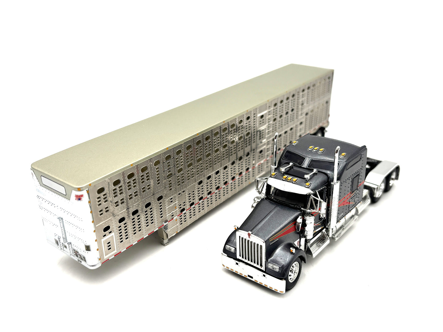 1/64 Kenworth W900L with Wilson Tandem