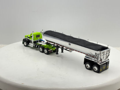 1/64 Kenworth W990 Day Cab (Green-Black)