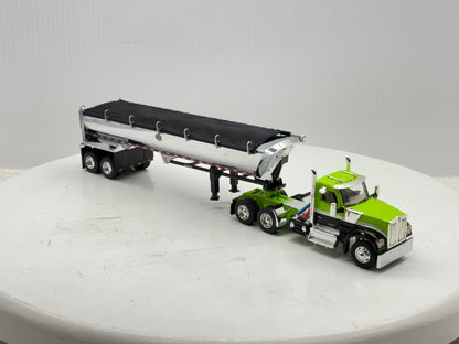 1/64 Kenworth W990 Day Cab (Green-Black)