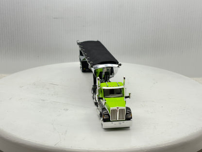 1/64 Kenworth W990 Day Cab (Green-Black)