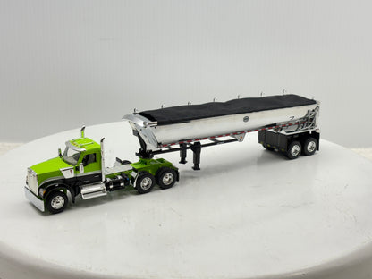 1/64 Kenworth W990 Day Cab (Green-Black)