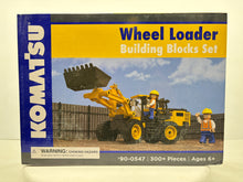 Komatsu "Wheel Loader" Building Block Set