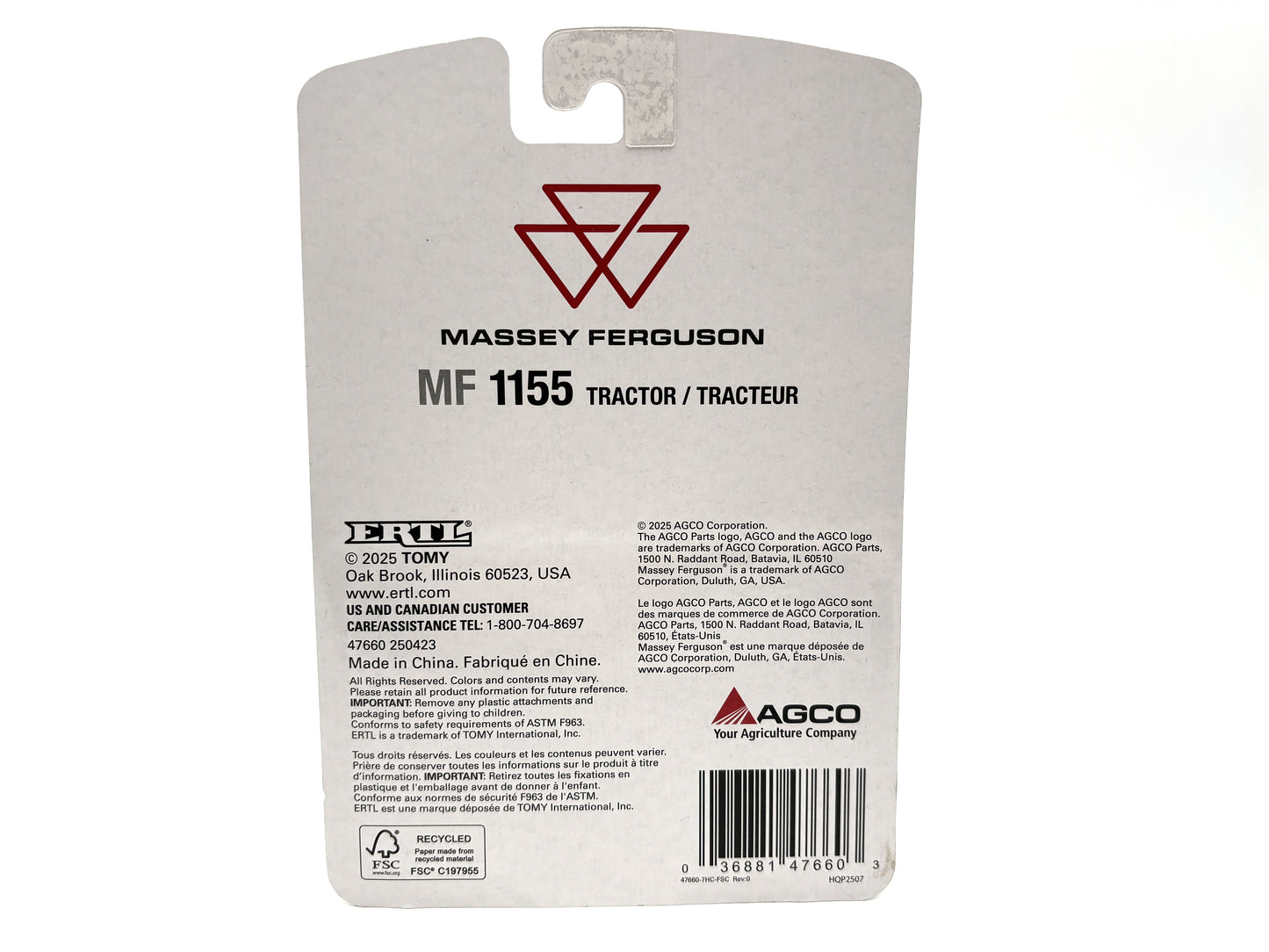 1/64 Massey Ferguson 1155