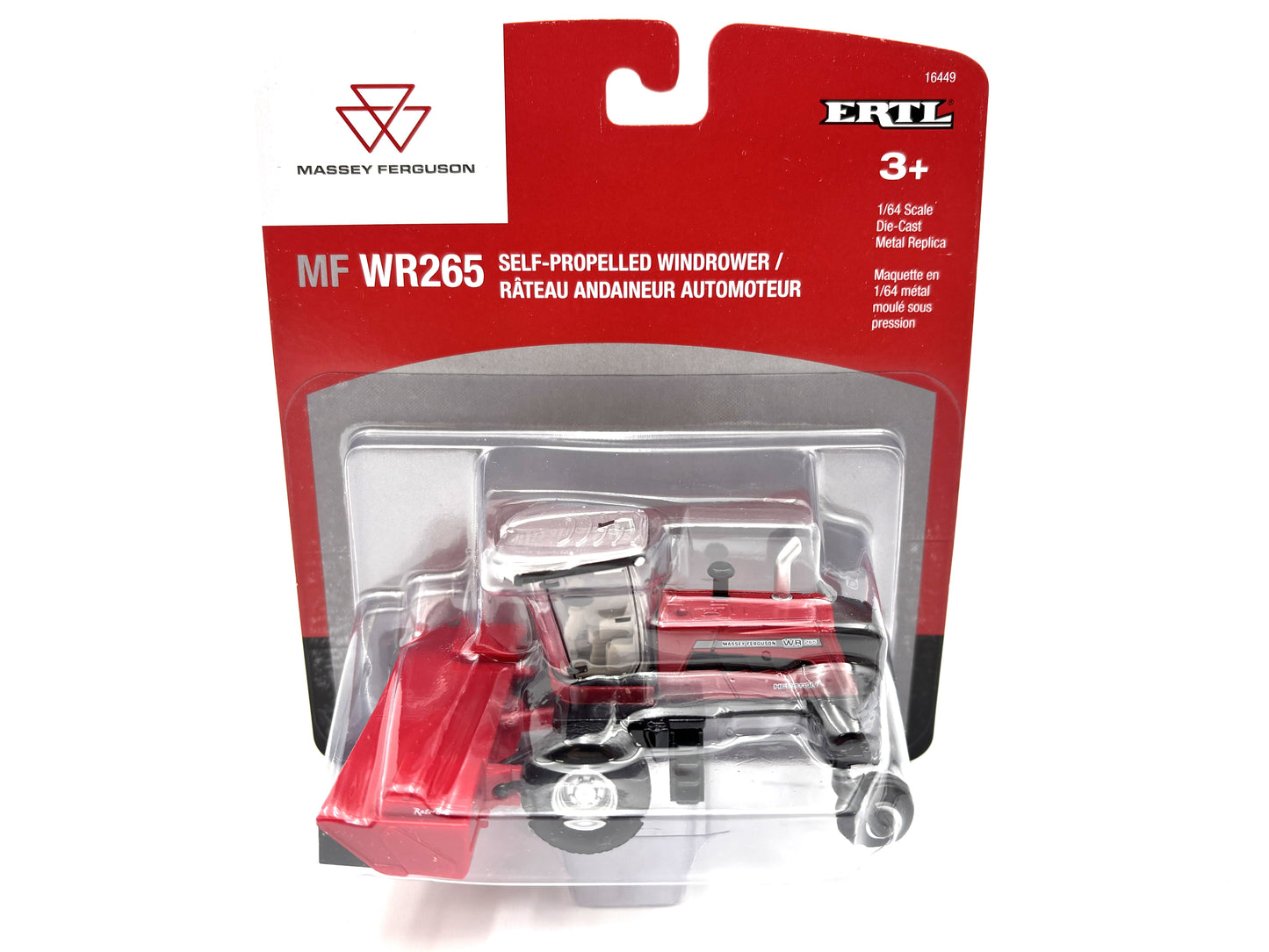 1/64 Massey Ferguson WR265 Windrower