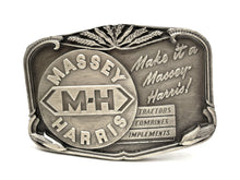 Massey Harris Logo Belt Buckle