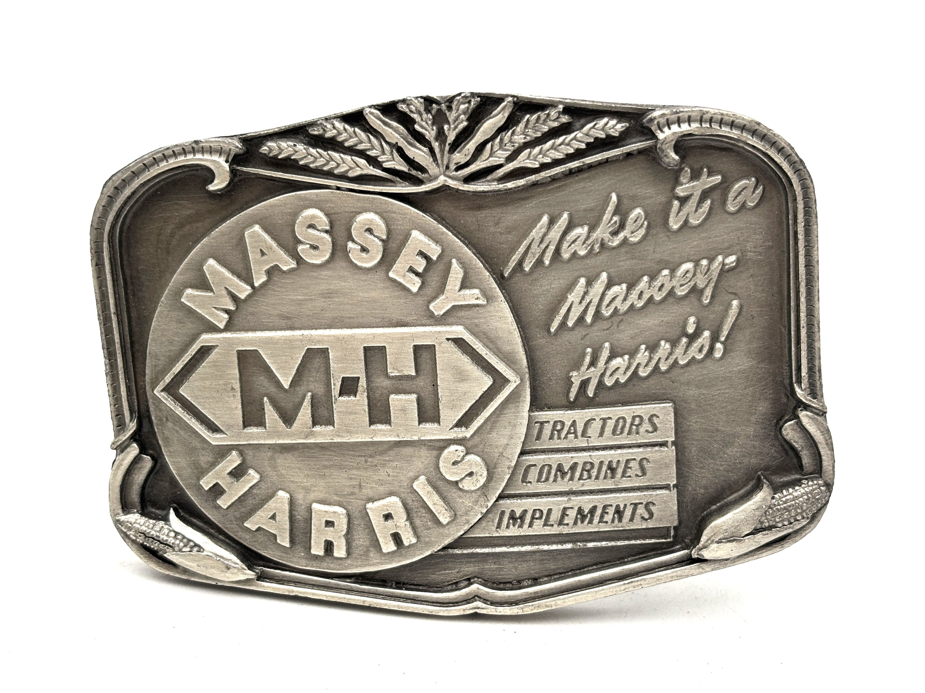 Massey Harris Logo Belt Buckle
