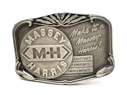 Massey Harris Logo Belt Buckle