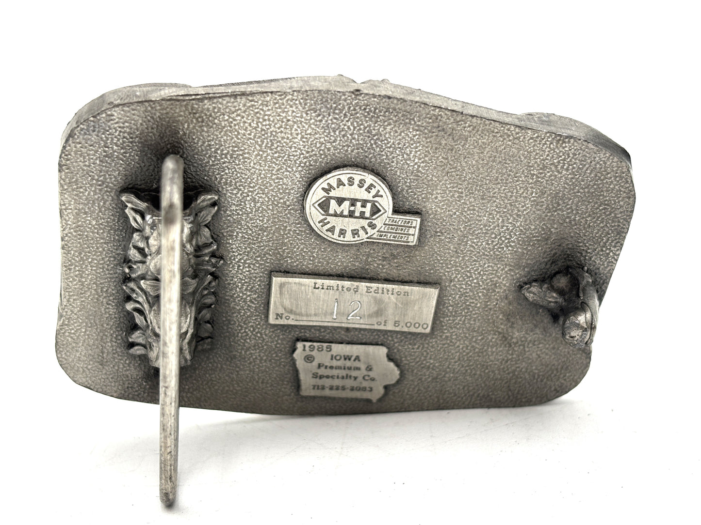 Massey Harris Logo Belt Buckle
