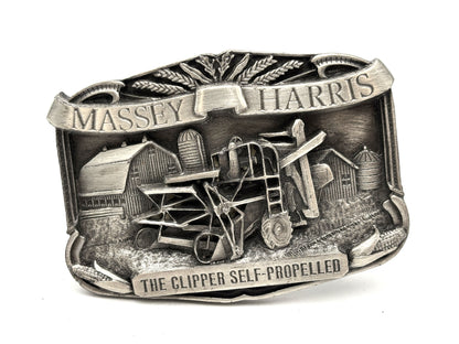 Massey Harris MH Clipper Belt Buckle
