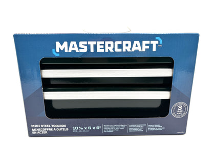 MasterCraft Mini Steel Toolbox "Green"