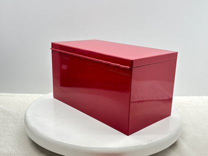 MasterCraft Mini Steel Toolbox ''Red''