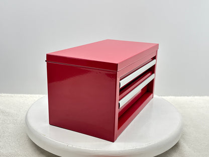 MasterCraft Mini Steel Toolbox ''Red''