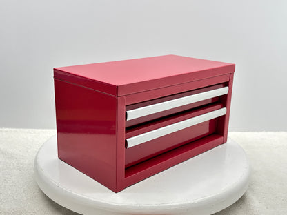 MasterCraft Mini Steel Toolbox ''Red''