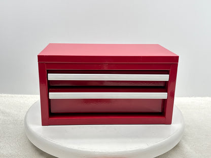 MasterCraft Mini Steel Toolbox ''Red''