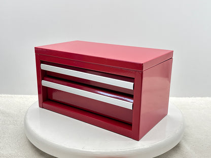 MasterCraft Mini Steel Toolbox ''Red''