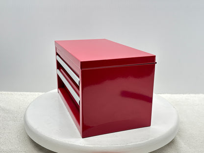 MasterCraft Mini Steel Toolbox ''Red''