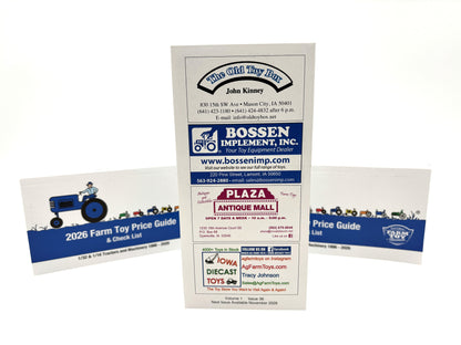 1/16 NFTM 2026 Farm Toy Price Guide