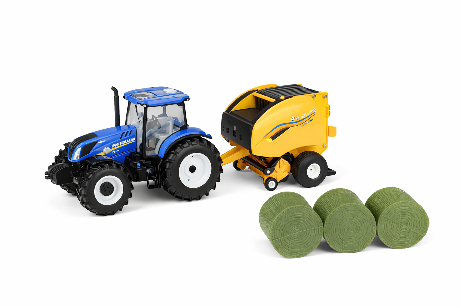 1/32 New Holland T6.175-561 Roll-Belt Round Baler