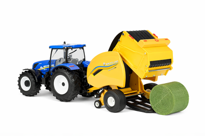 1/32 New Holland T6.175-561 Roll-Belt Round Baler