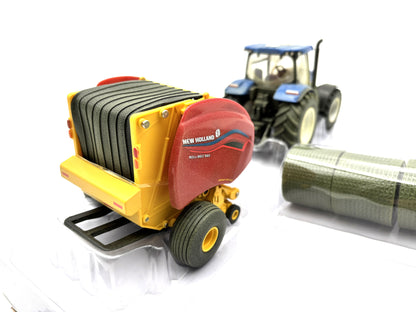 1/32 New Holland T6.180-Roll-Belt 560 Chase Set