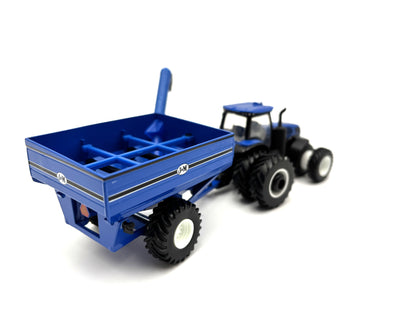 1/64 New Holland T8.385 with J&M Cart Set