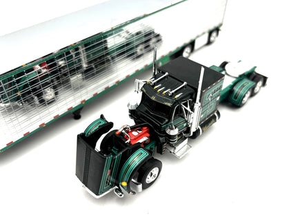 1/64 Peterbilt 359 60'' Vintage Flattop with 53ft Utility trailer