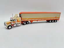 1/64 Peterbilt 359 w/trailer (Orange & Tan)