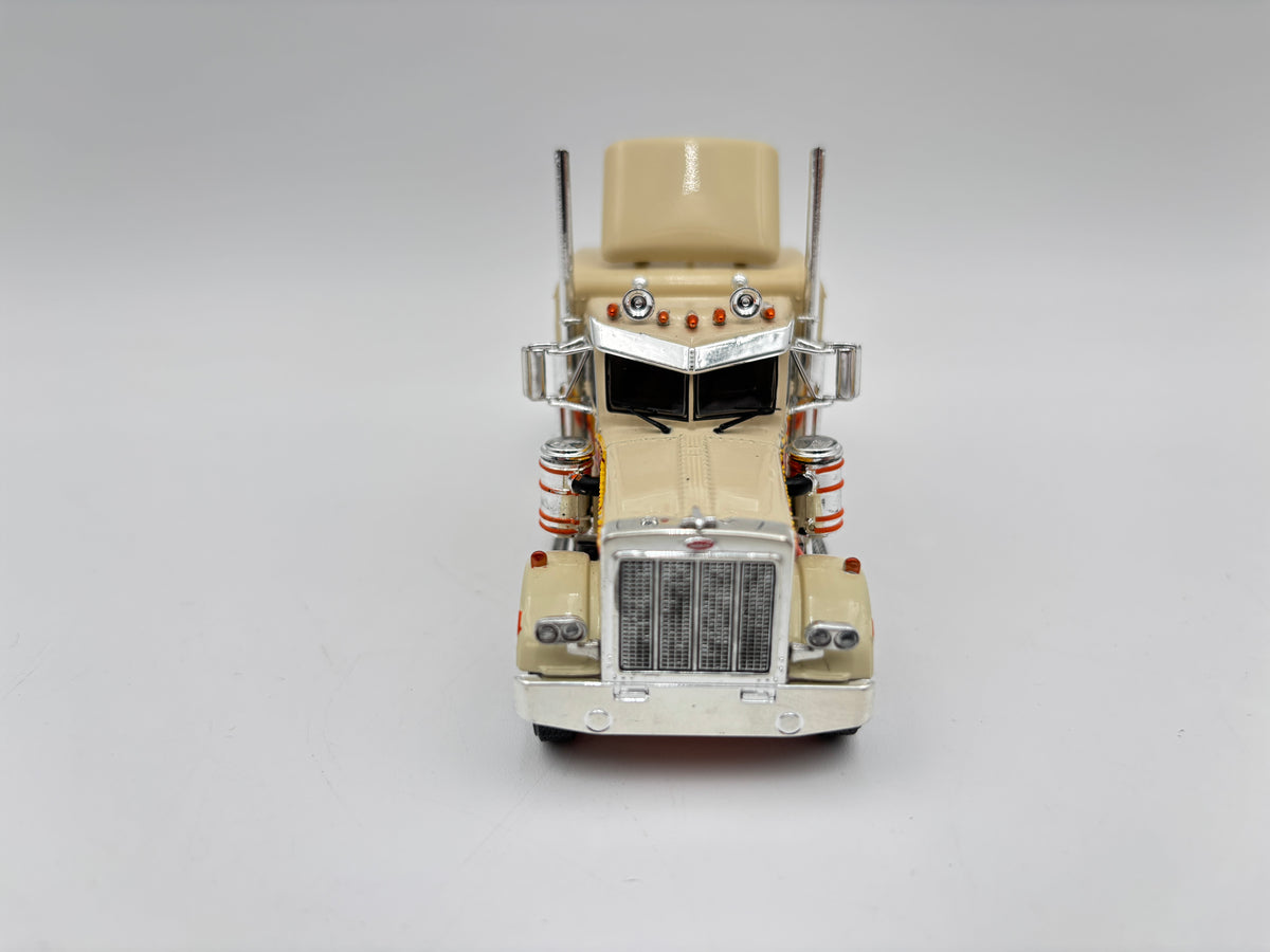 1/64 Peterbilt 359 w/trailer (Orange & Tan)