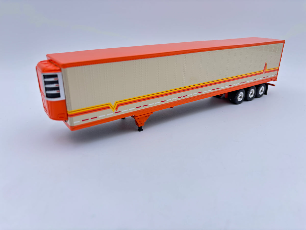 1/64 Peterbilt 359 w/trailer (Orange & Tan)