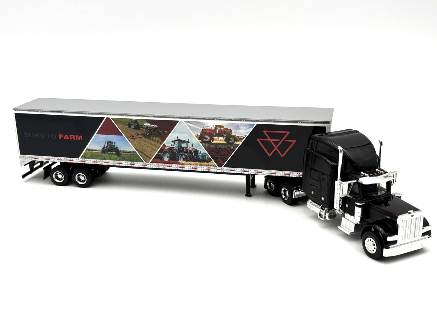 1/64 Peterbilt 379 with MF ''Born to Farm'' Trailer
