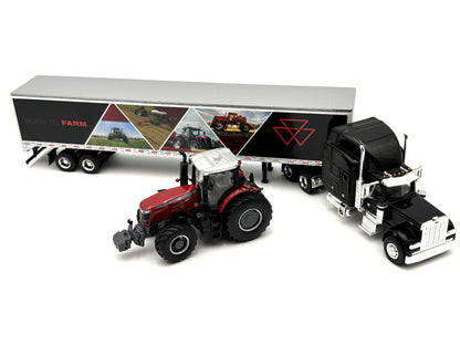 1/64 Peterbilt 379 with MF ''Born to Farm'' Trailer
