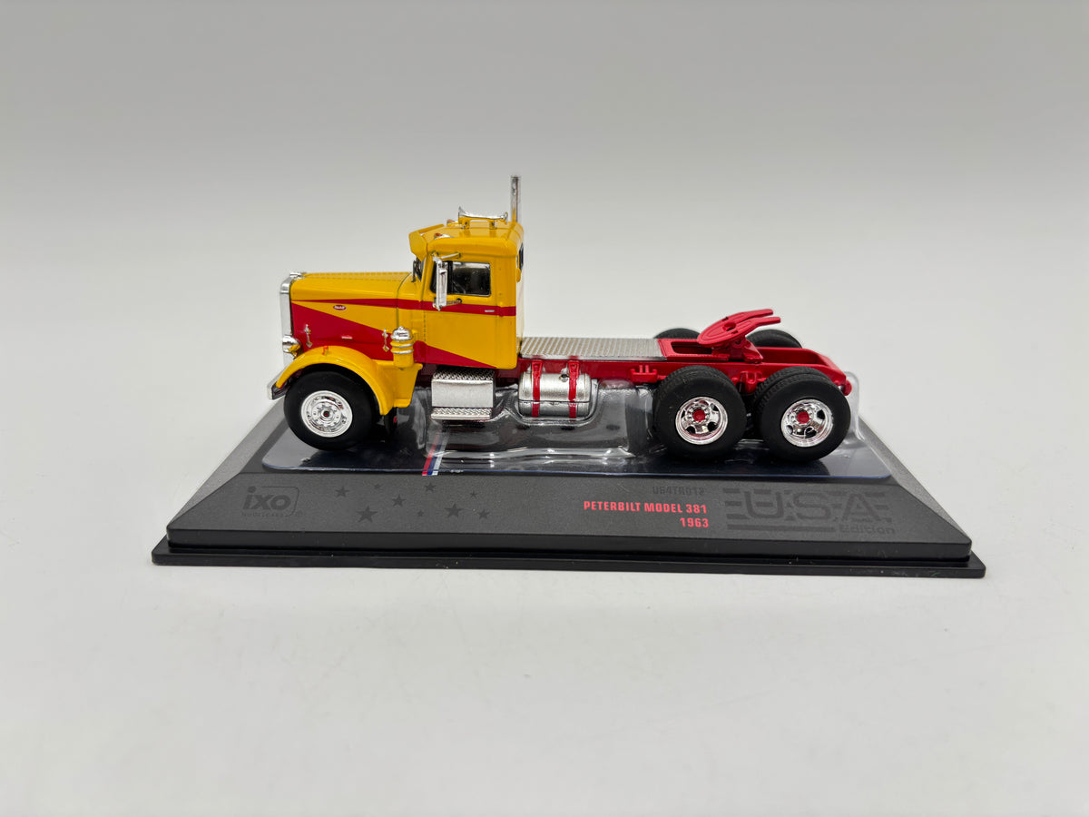 1/64 Peterbilt 381 (1963) Yellow/Red