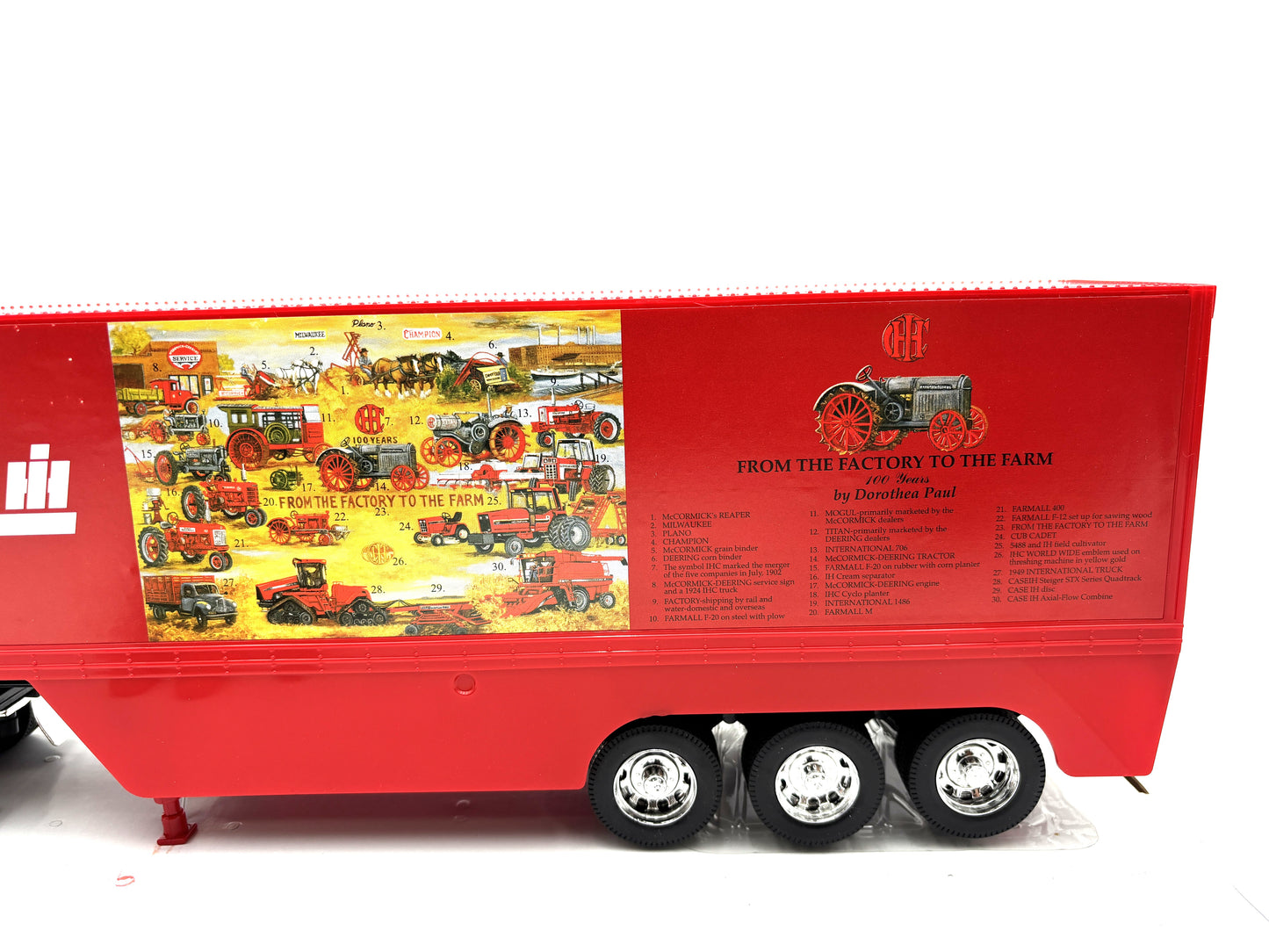 1/32  Peterbilt 387 - Case IH Set