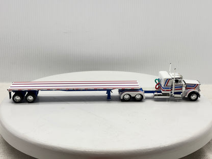 1/64 Peterbilt 359 36'' Flat Top Bicentennial
