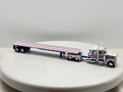1/64 Peterbilt 359 36'' Flat Top Bicentennial