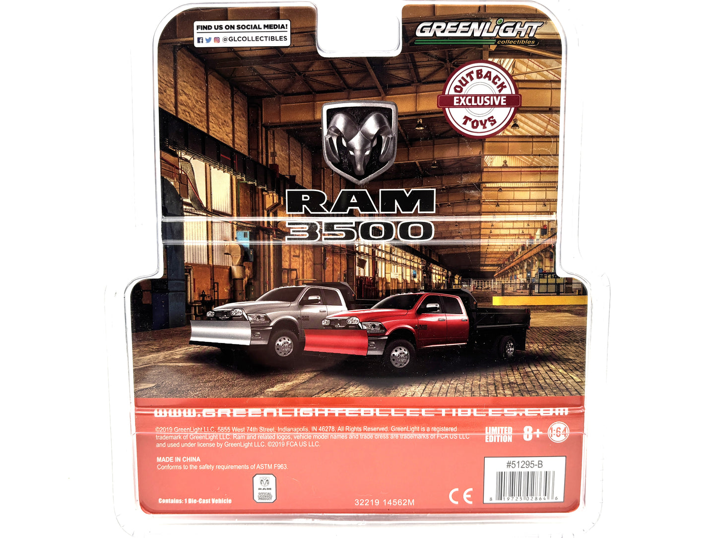 1/64 RAM 3500 Laramie (Silver-Black)