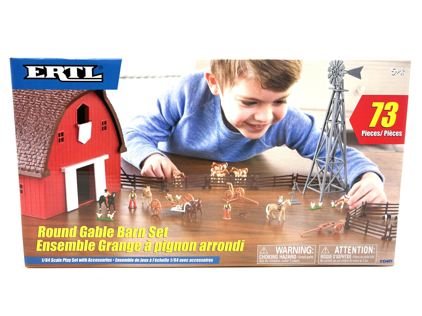 1/64 Round Gable Barn Set